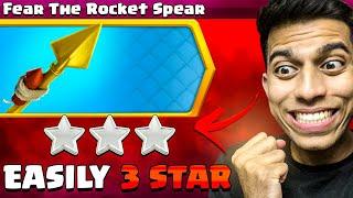 easiest way to 3 star FEAR THE ROCKET SPEAR Challenge (Clash of Clans)