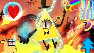 Personagens Roubados reagindo ao Bill Cipher | Estranhagedon | Kaito