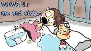 Funny Anime - Moment Me And Sister