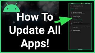 How To Update All Apps On Android Phone