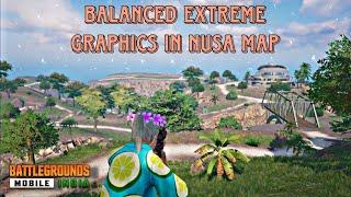 Beautiful Balanced Extreme Graphics in Nusa Map | BGMI | iPad Air