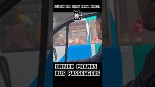 Driver pranks bus passengers (England)