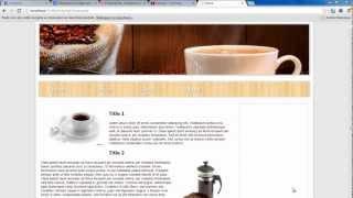 Create a website with PHP - Part 1 Templates