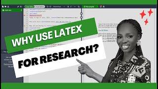 How to write your first document using latex format