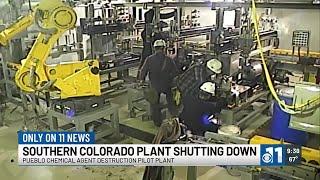 Southern Colorado plant shutting down