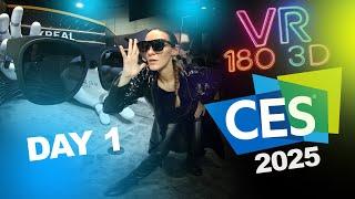 CES 2025 Las Vegas Day 1 Best Finds Xreal Xpeng Shokz VR 180 3D