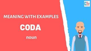 Coda | Meaning with examples | My Word Book