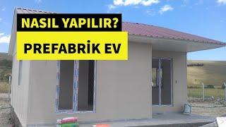 Prefabrik Ev Yapımı; Aşamaları avantajları ve dezavantajları #PrefabrikEv #PrefabrikEvKurulumu