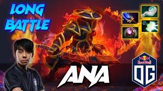 OG.ana Ember Spirit - LONG HARD BATTLE - Dota 2 Pro Gameplay [Watch & Learn]