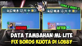 Data Fix Boros Kuota Ml Lite Terbaru | Cara Mengatasi Ml Boros Kuota Di Lobby