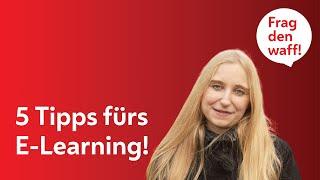 Mit diesen 5 Tipps gelingt das eLearning!