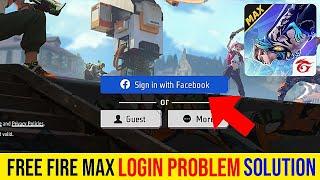 Free Fire Facebook Login Problem SOLUTION  || How To Fix Free Fire Login Problem Fix 2025