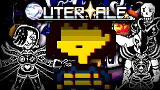 {Dark Neutral Ending} Outertale: Project Spacetime Gameplay