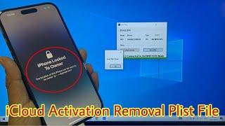iPhone 14 Series Activation Lock Removal By Plist File