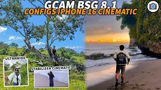 Config iPhone Cinematic GCAM BSG 8.1 Configs Tanpa Password Bisa Ultrawide dan Video Stabilizer