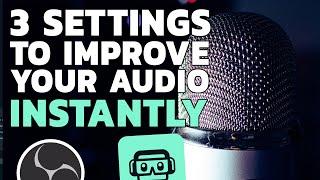 BEST AUDIO SETTINGS FOR STREAMLABS OBS - 3 EASY AUDIO FIXES