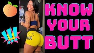 Know your butt! Learn the 4 butt parts  and one exercise for each part!