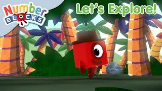 Let's Explore! | Numberblocks 1 Hour Compilation | 123 - Numbers Cartoon For Kids