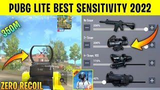 PUBG MOBILE LITE SENSITIVITY SETTINGS 2022 | PUBG MOBILE LITE SENSITIVITY SETTINGS | Gyro + Non Gyro