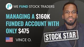 Managing a $160K funded account with only $475 - Trade The Pool Funded Trader Interview