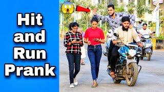 Hit and Run Prank On Bike | Prakash Peswani Prank |