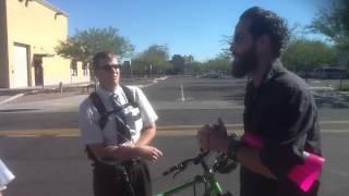 Video Footage! Talking to Mormon Missionaries On The Street!