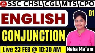 || ENGLISH  CONJUNCTION CLASS - 1 || NEHA MA'AM || VATICAN INSTITUTE ROHTAK ||