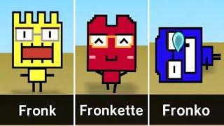 Evolution of Fronk in Nintendo Games (2003-2023)