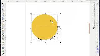 Inkscape scritte a cerchio