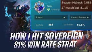 HOW I HIT SOVEREIGN USING A 81% WIN RATE STRAT IN WILD RIFT | RiftGuides | WildRift