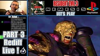 [LIVE PIXEL] RESIDENT EVIL 3: NEMESIS (1999 - PS1) LET’S PLAY FR (REDIFF PART 3) [07 SEPT 2024]