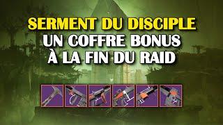 Destiny 2 - Serment du disciple - Coffre bonus à la fin du raid / coffre rouge [guide] (reupload)