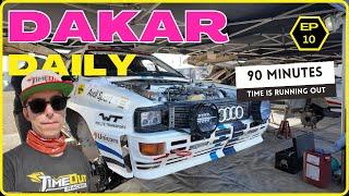 Dakar 2025: Intensive 90-minute maintenance of the Audi Quattro during the 48-hour stage