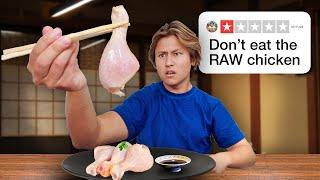 Trying Japan’s Weirdest Item... *Chicken Sashimi*