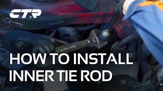 How to install a Inner Tie Rod (Rack End) | CTR Europe