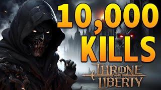 WHAT 10,000 KILLS LOOKS LIKE IN THRONE AND LIBERTY - The Ultimate Bow/Dagger 1vX Montage