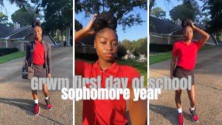 GRWM FOR SCHOOL SOPHOMORE YEAR | Jada Symone