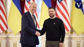 Joe Biden viaja a Kyiv por primera vez desde el inicio de la guerra en Ucrania