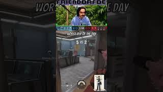 Worst clip of the day #shorts #rainbowsixsiege #rainbowsix #siege #friendorfoe #worst #lol #funny