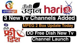 DD Free Dish पर 3 नया टीवी चैनल Added FTA @DthTech