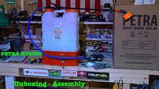 Petra HD4000 Backpack Sprayer - Unboxing and Assembly