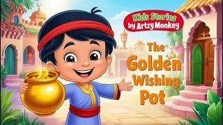 The Golden Wishing Pot  | Kids Stories | Bed Time Stories | Kid's English Stories | Artzy Monkey |