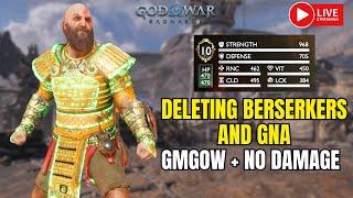 Deleting GNA AND BERSERKERS (MAX AXE BUILD) - God Of War Ragnarok