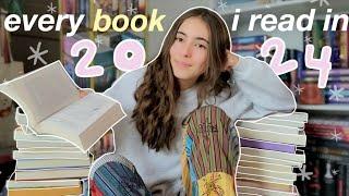 every book i read in 2024  (yearly reading wrap up)