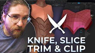  Slice & Dice time off your sculpt with these tools in Zbrush!
