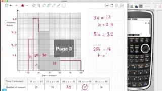 Histograms medians and quartiles