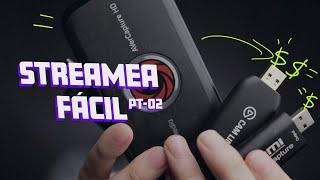 Como usar Capturadoras de video Fácil  - STREMEA FÁCIL PT-02