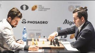 KING MAGNUS!! Carlsen vs Nepomniachtchi || World Chess Championship 2021 - R6