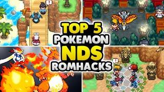 TOP 5 Best Pokemon NDS ROM Hacks! (2024)