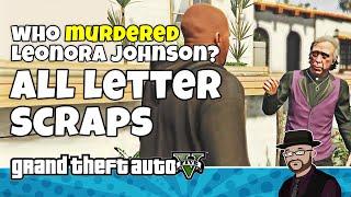 Every Letter Scrap in #GTA5 | #GTA #GTAV Murder Mystery